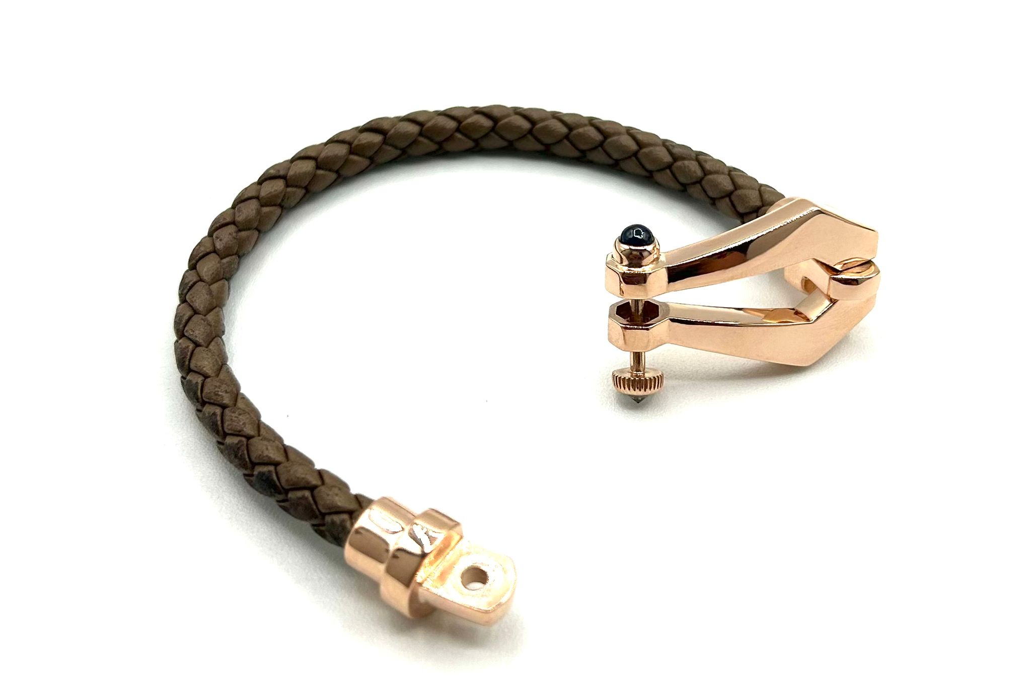 alaghband kite pulsera con diamante y zafiro
