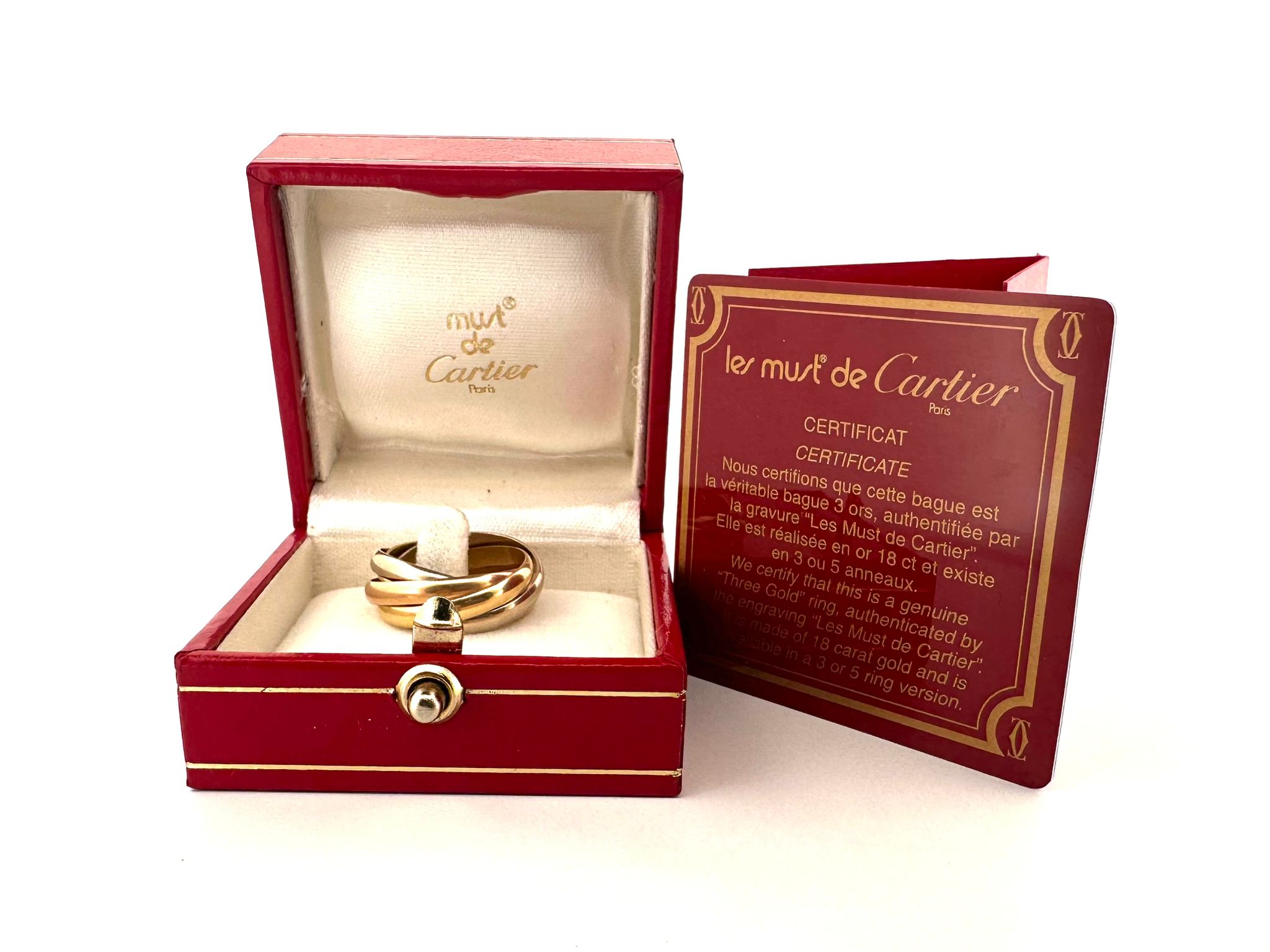 Anillo Cartier Trinity