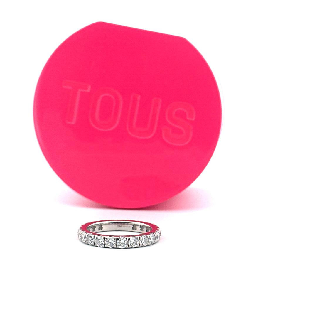 anillo Tous en platino