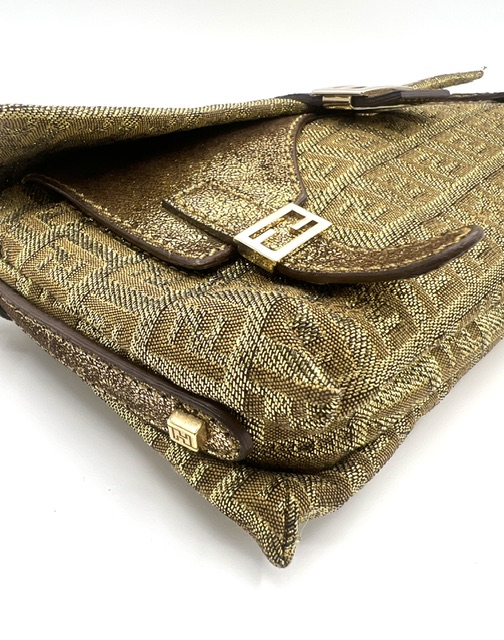 Baguette Fendi Sweety zucchino cam oro
