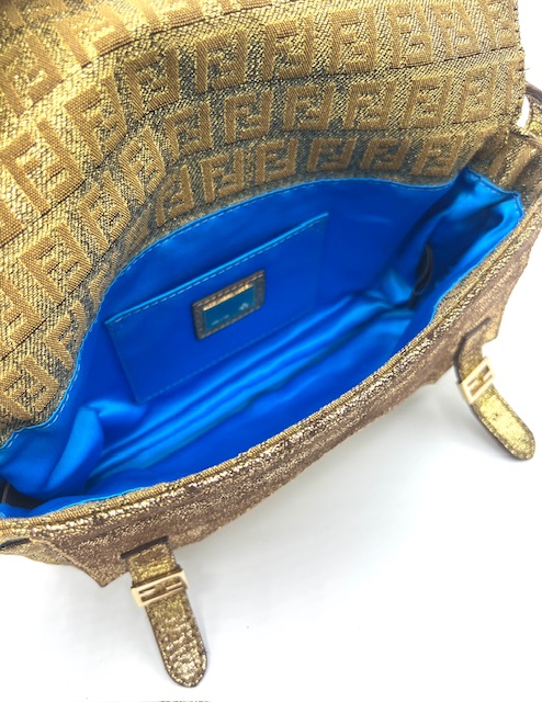 Baguette Fendi Sweety zucchino cam oro
