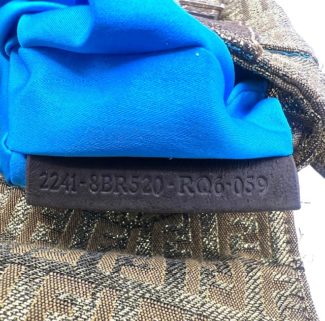 Baguette Fendi Sweety zucchino cam oro