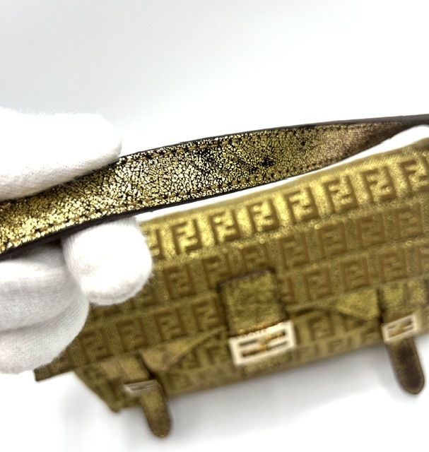 Baguette Fendi Sweety zucchino cam oro
