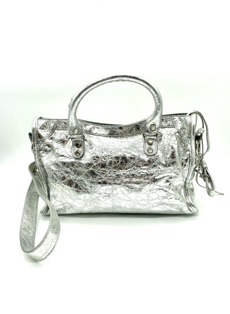 Balenciaga City Plateado