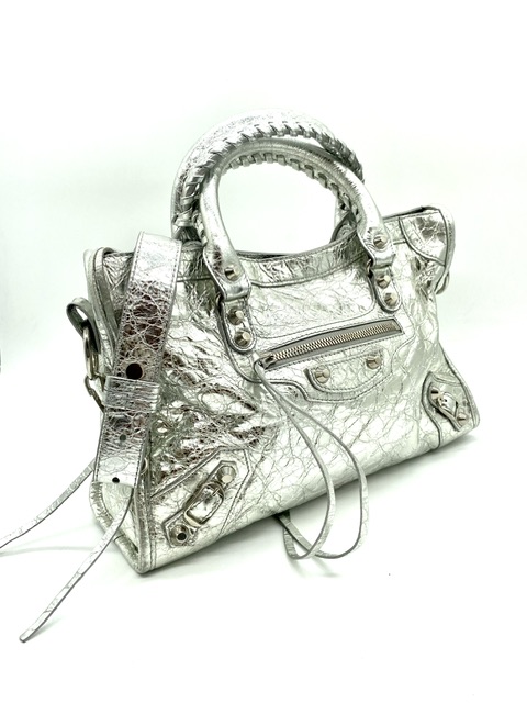 Balenciaga City Plateado