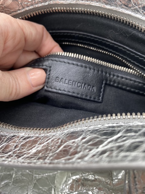 Balenciaga City Plateado