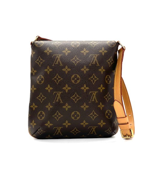 Bandolera Louis Vuitton Musette salsa castaño.