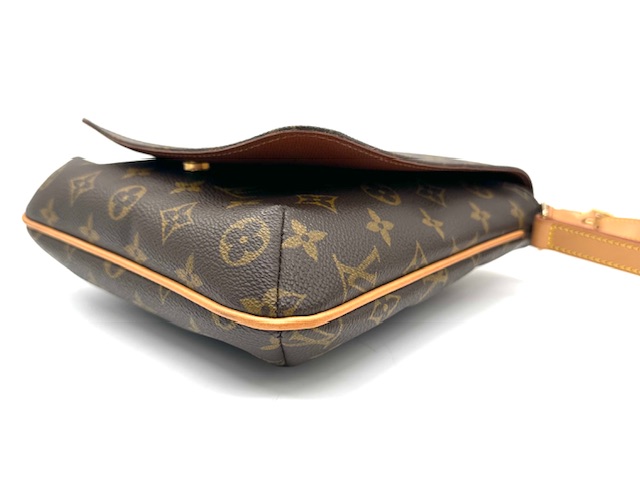 Bandolera Louis Vuitton Musette salsa castaño.