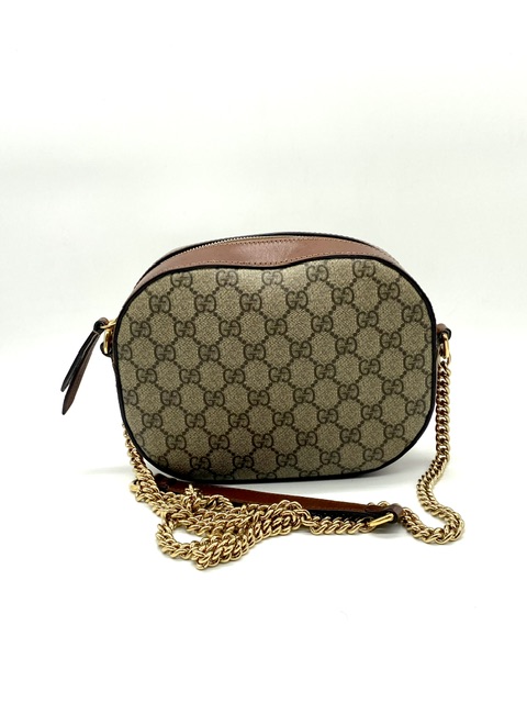 Bandolera monogram Gucci en lona