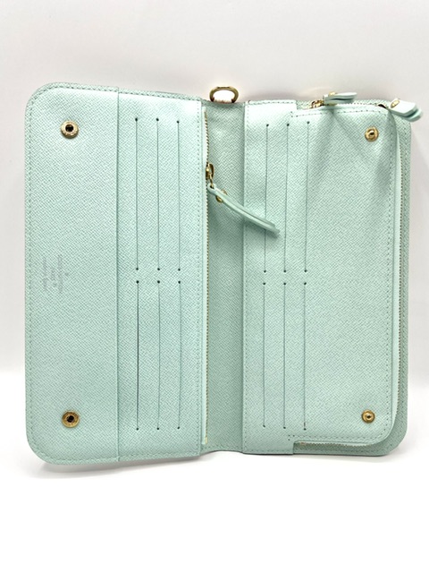 Billetera Louis Vuitton doble grande Murakami Blanco Monogram multicolor