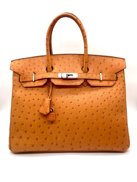 Birkin 35 avestruz