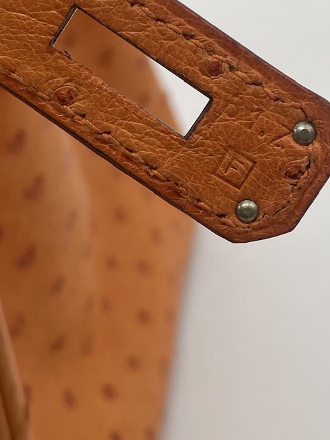 Birkin 35 avestruz