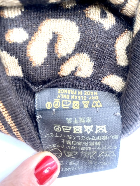 Boina cachemira Louis Vuitton