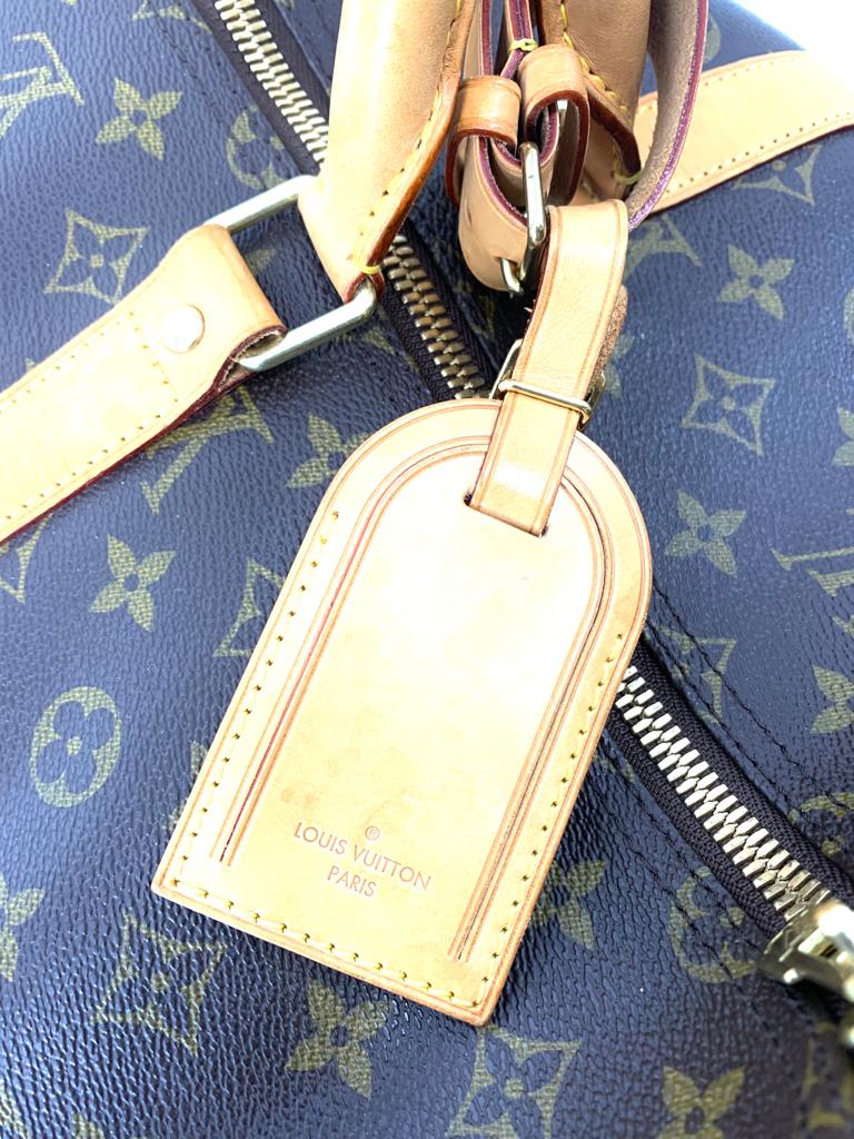 Bolsa de viaje Louis Vuitton Kepall 55 monograma