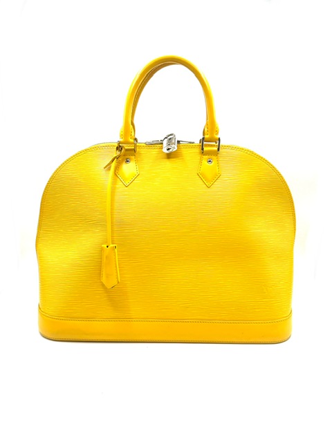 Bolso Alma Louis Vuitton GM epi amarilla