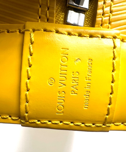 Bolso Alma Louis Vuitton GM epi amarilla