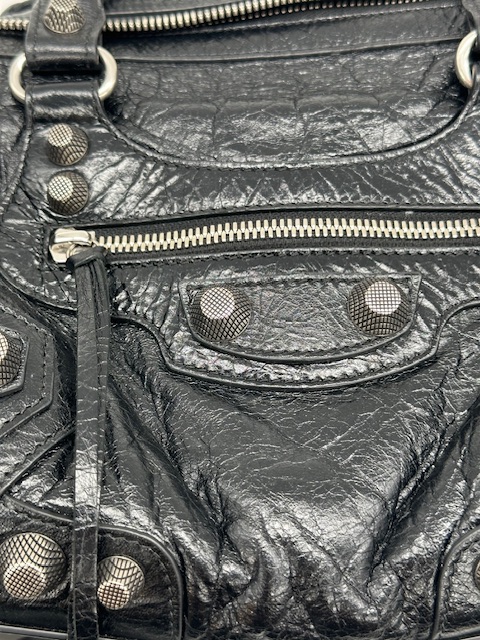 BOLSO BALENCIAGA CITY EN CUERO NEGRO
