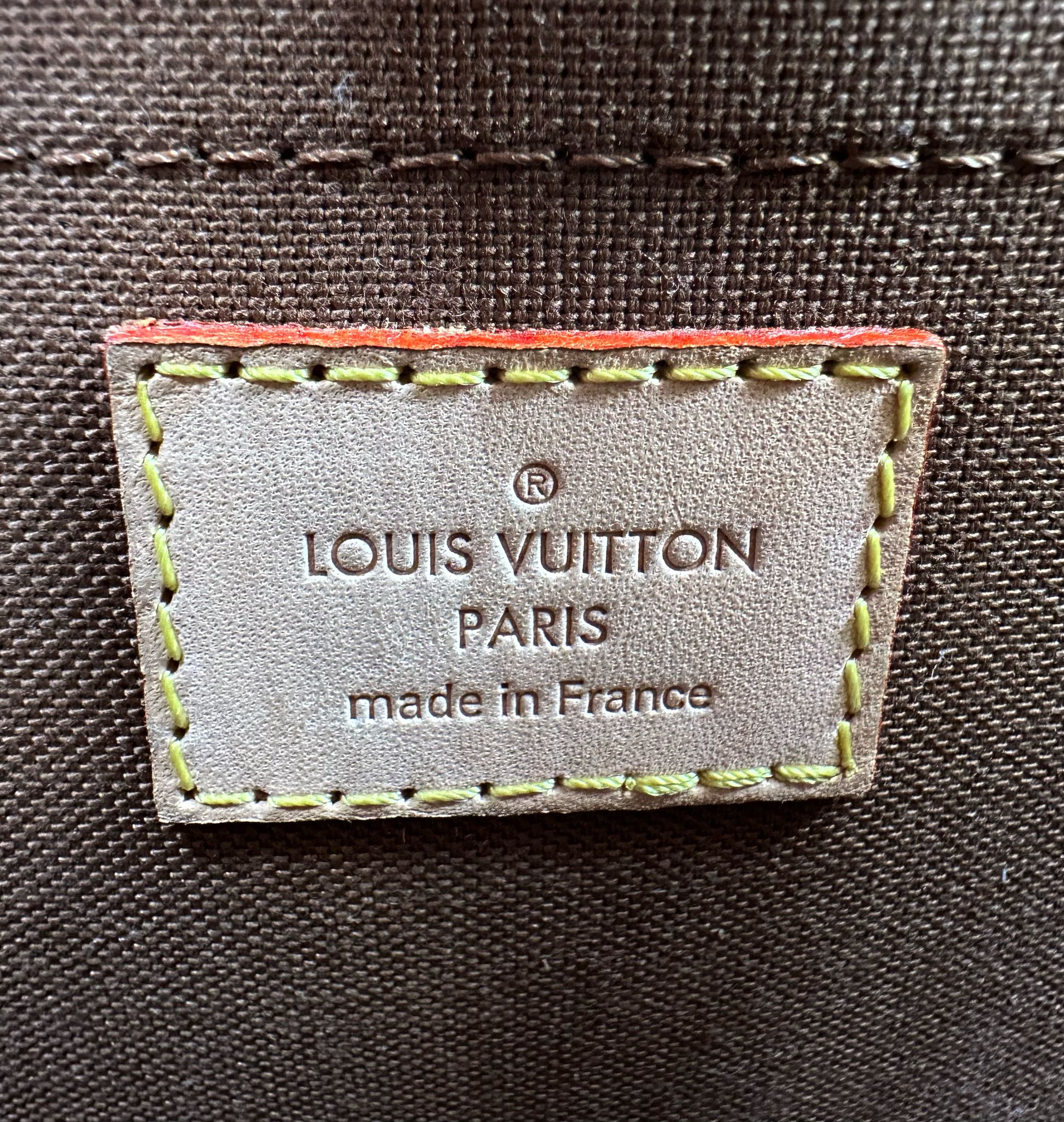 Bolso bandolera Louis Vuitton en lona Monogram