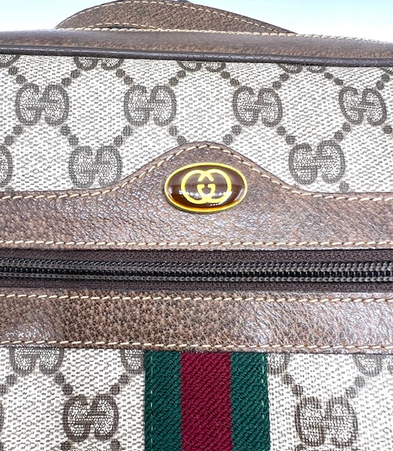 Bolso bandolera Vintage Gucci GG Supreme línea Sherry Beige