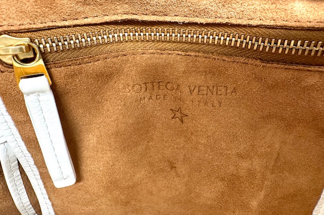 Bolso Bottega Veneta, Arco de cuero.