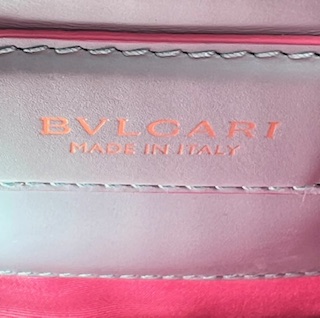 Bolso Bvlgari Serpenti azul marino