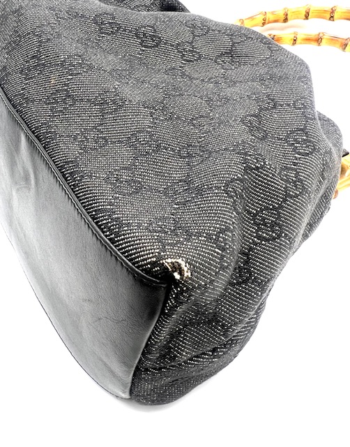 Bolso Gucci bambú denim