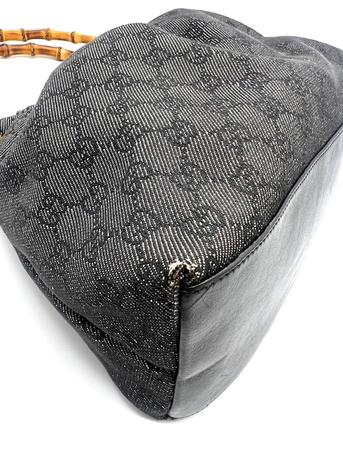 Bolso Gucci bambú denim