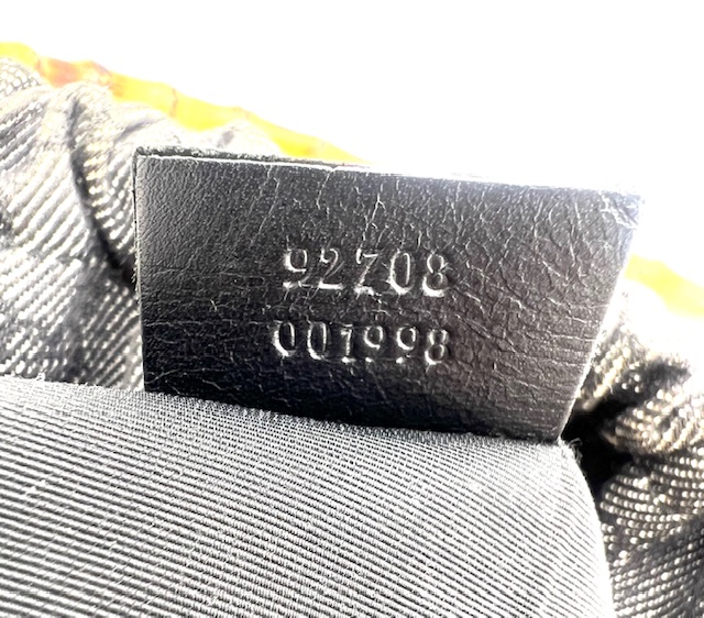 Bolso Gucci bambú denim