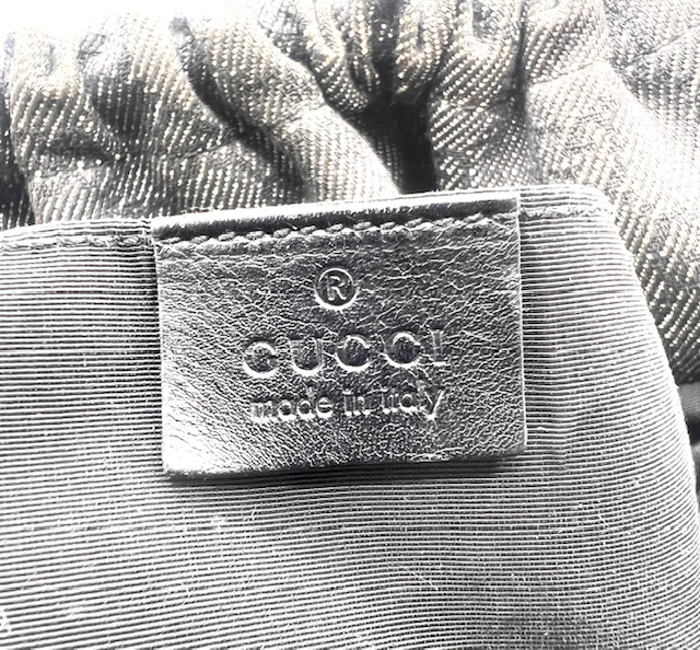 Bolso Gucci bambú denim