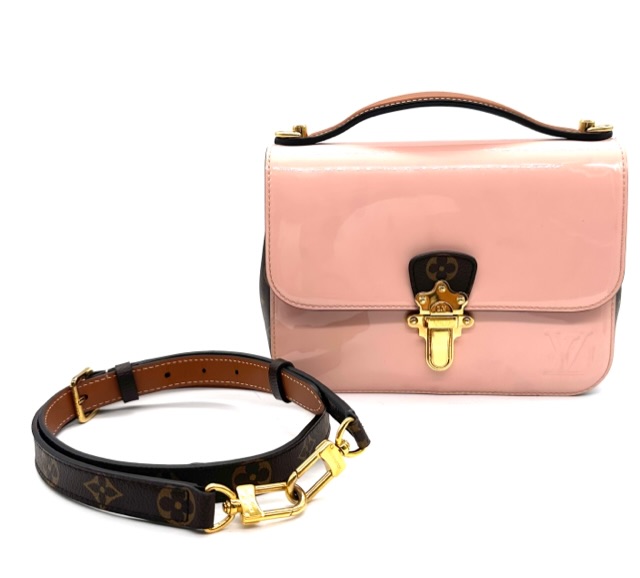 Bolso Louis Vuitton Cherry en charol Rosa