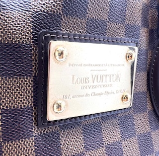 Bolso Louis Vuitton Hampstead Damier