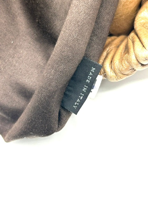Bolso Miu Miu en cuero caqui grande