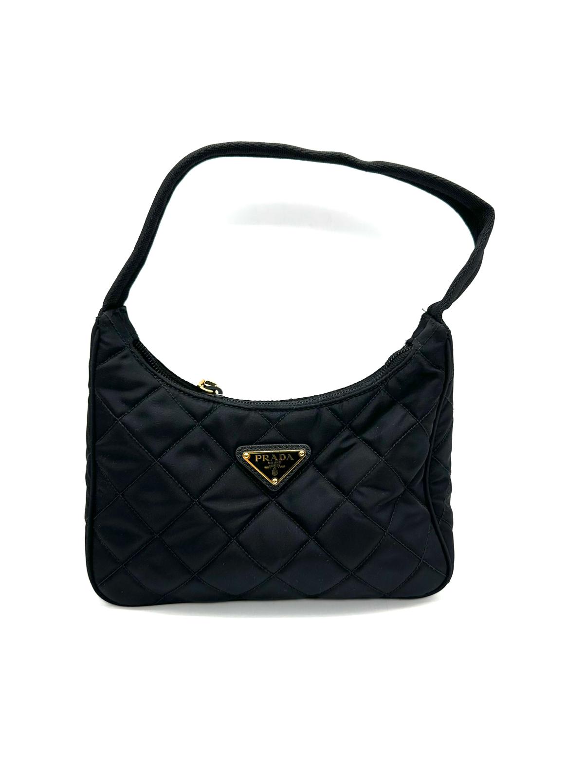 bolso Prada de nylon acolchado