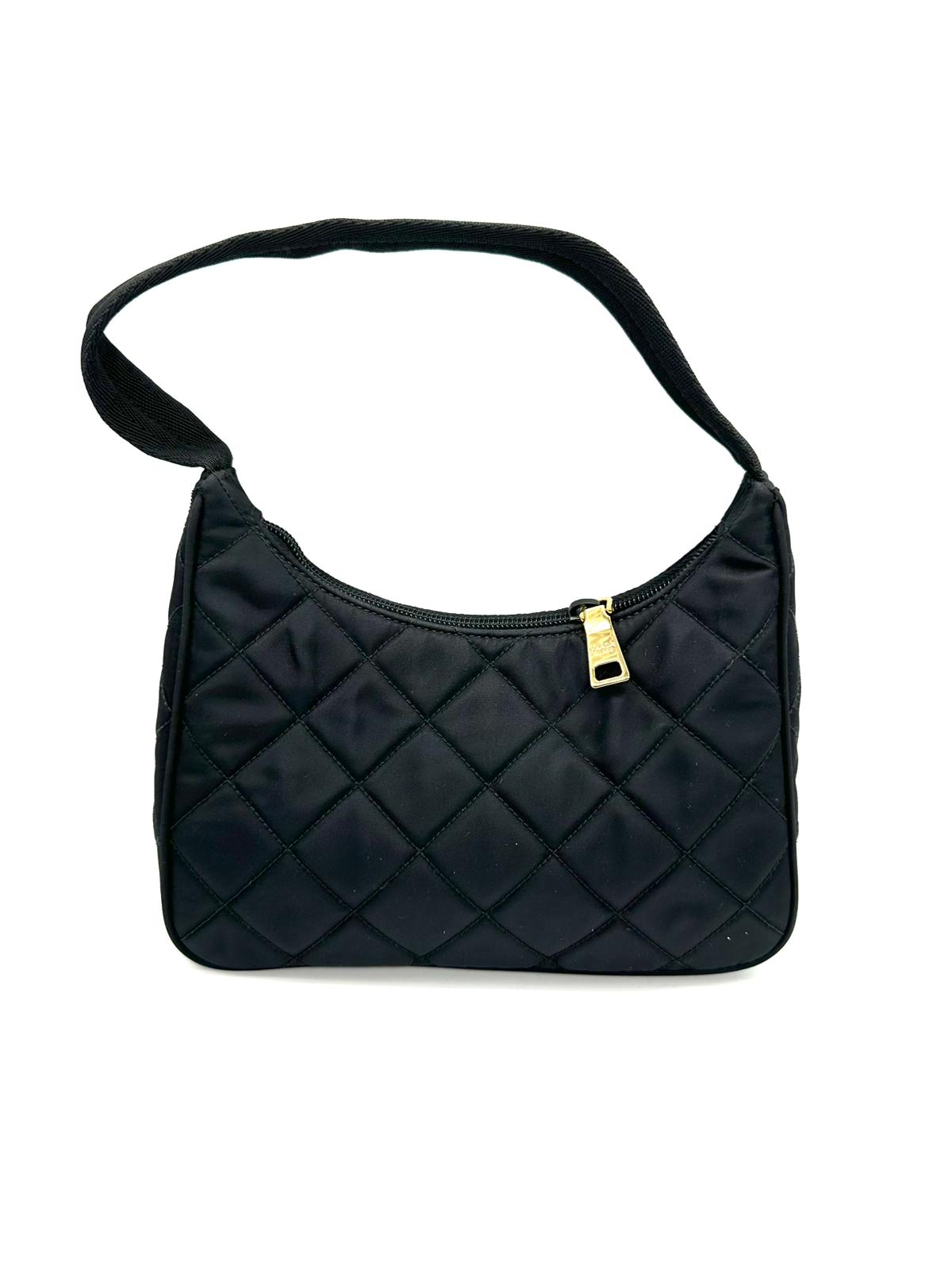 bolso Prada de nylon acolchado