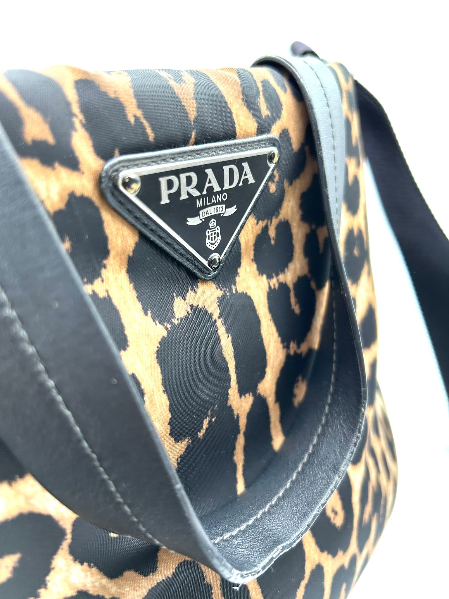Bolso Prada nylon animal print