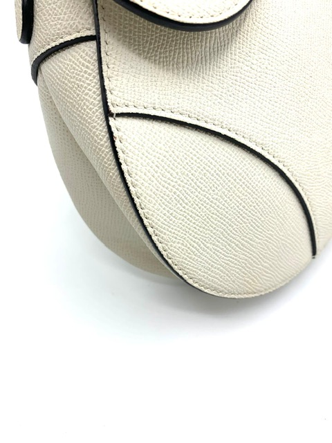 Bolso Saddle DIOR blanco