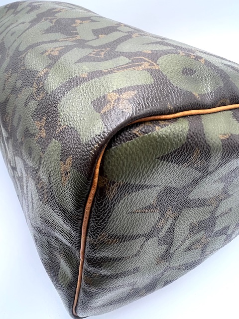 Bolso Speedy LouisVuitton 30 Monogram Graffiti