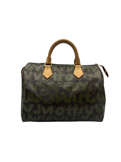 Bolso Speedy LouisVuitton 30 Monogram Graffiti