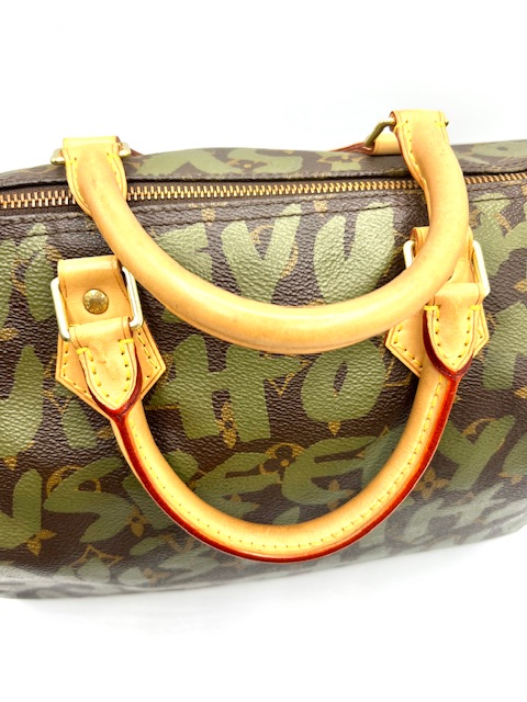Bolso Speedy LouisVuitton 30 Monogram Graffiti