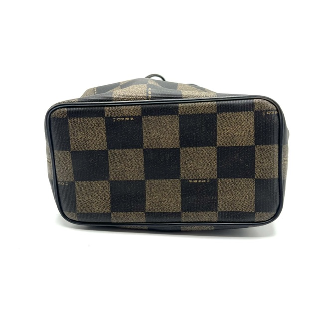 Vintage Fendi brown nero tote bag