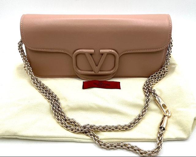 Bolso Valentino Garavani Lòco Rosa Pálido