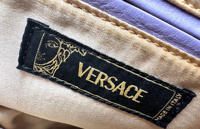 Bolso Versace bandolera de Piton