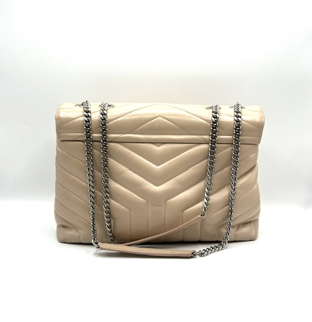 Bolso YSL Lou Lou color crema