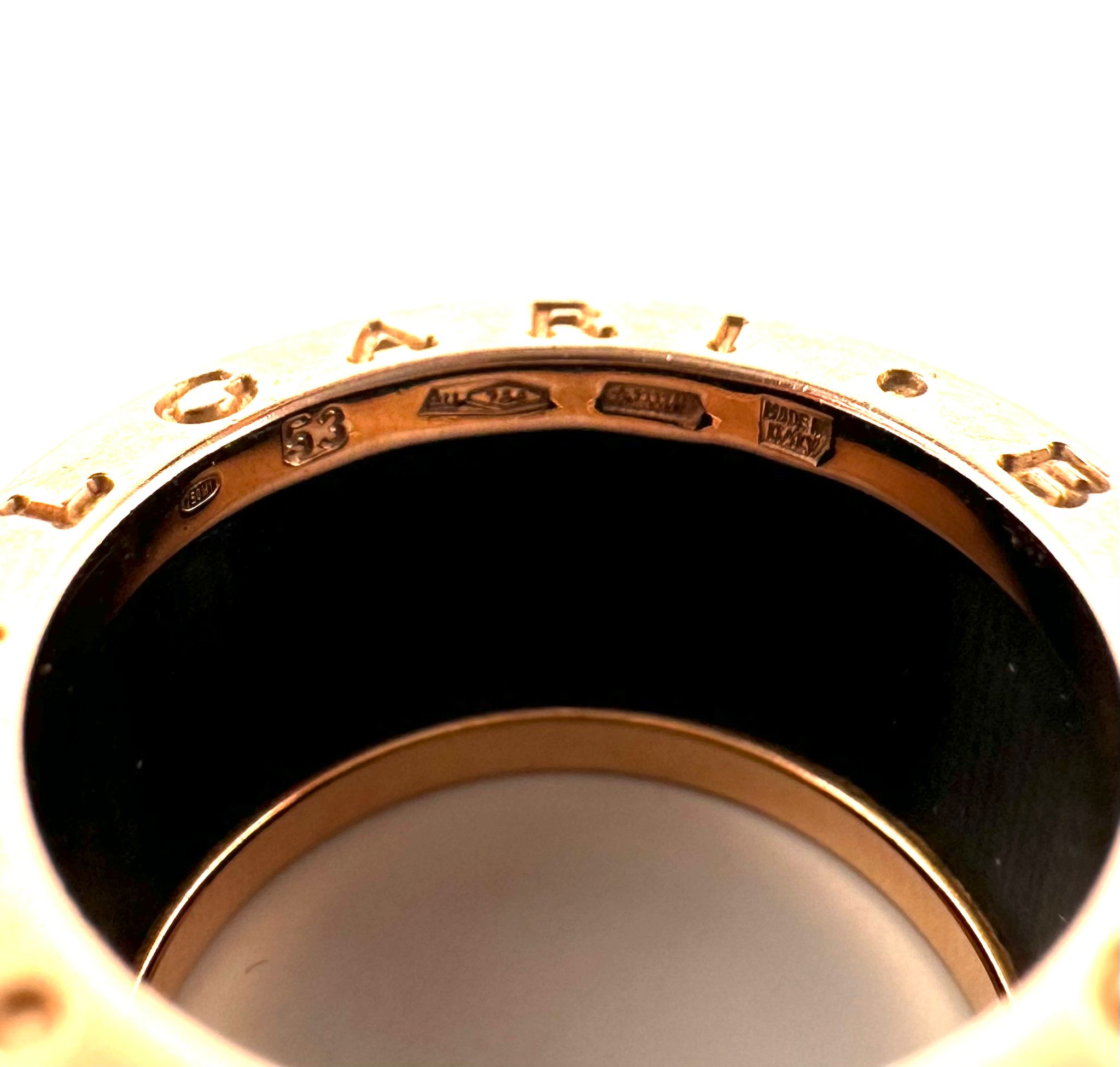 anillo Bvlgari modelo B.zero1
