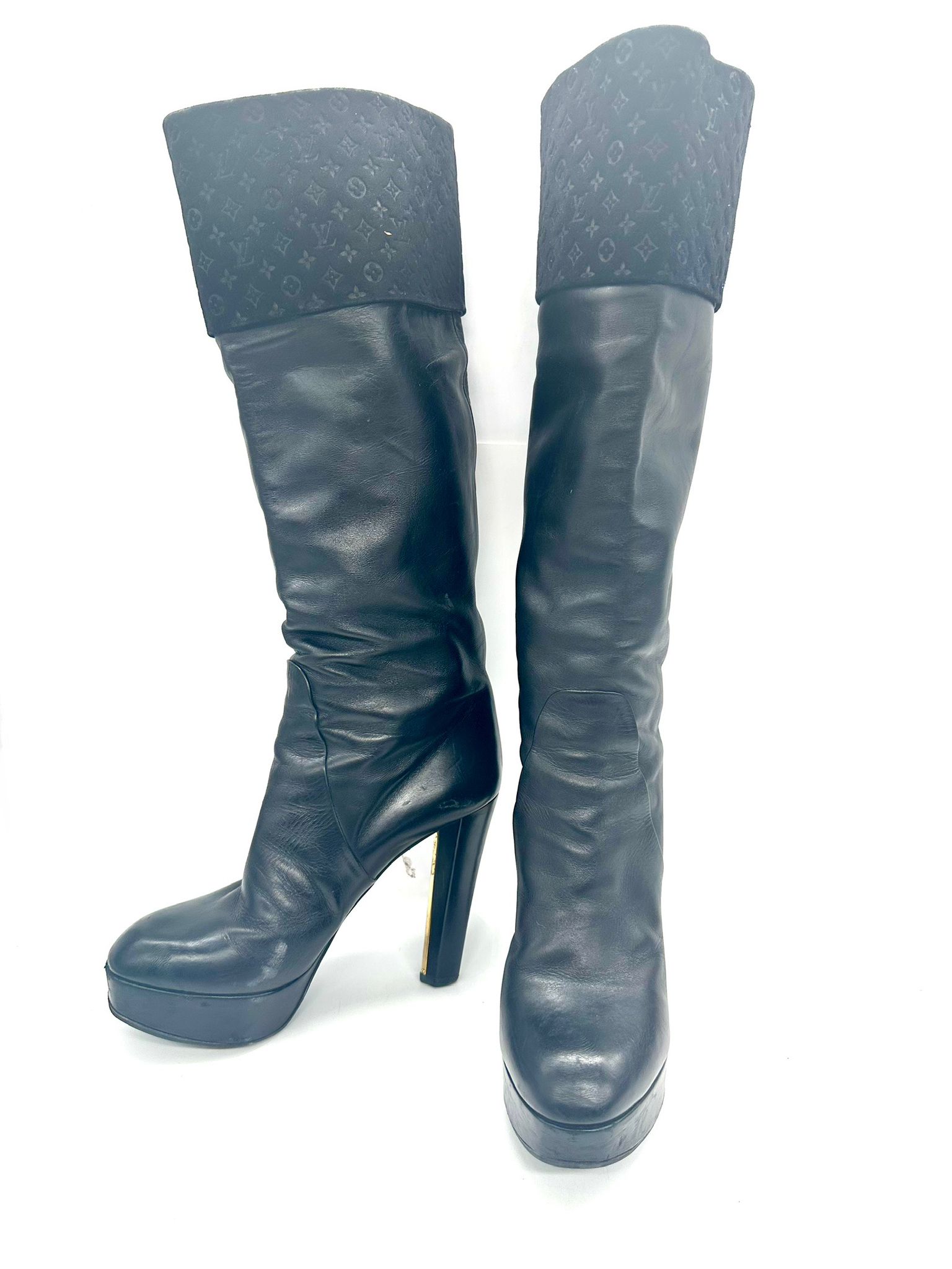 Botas Louis Vuitton de tacón alto