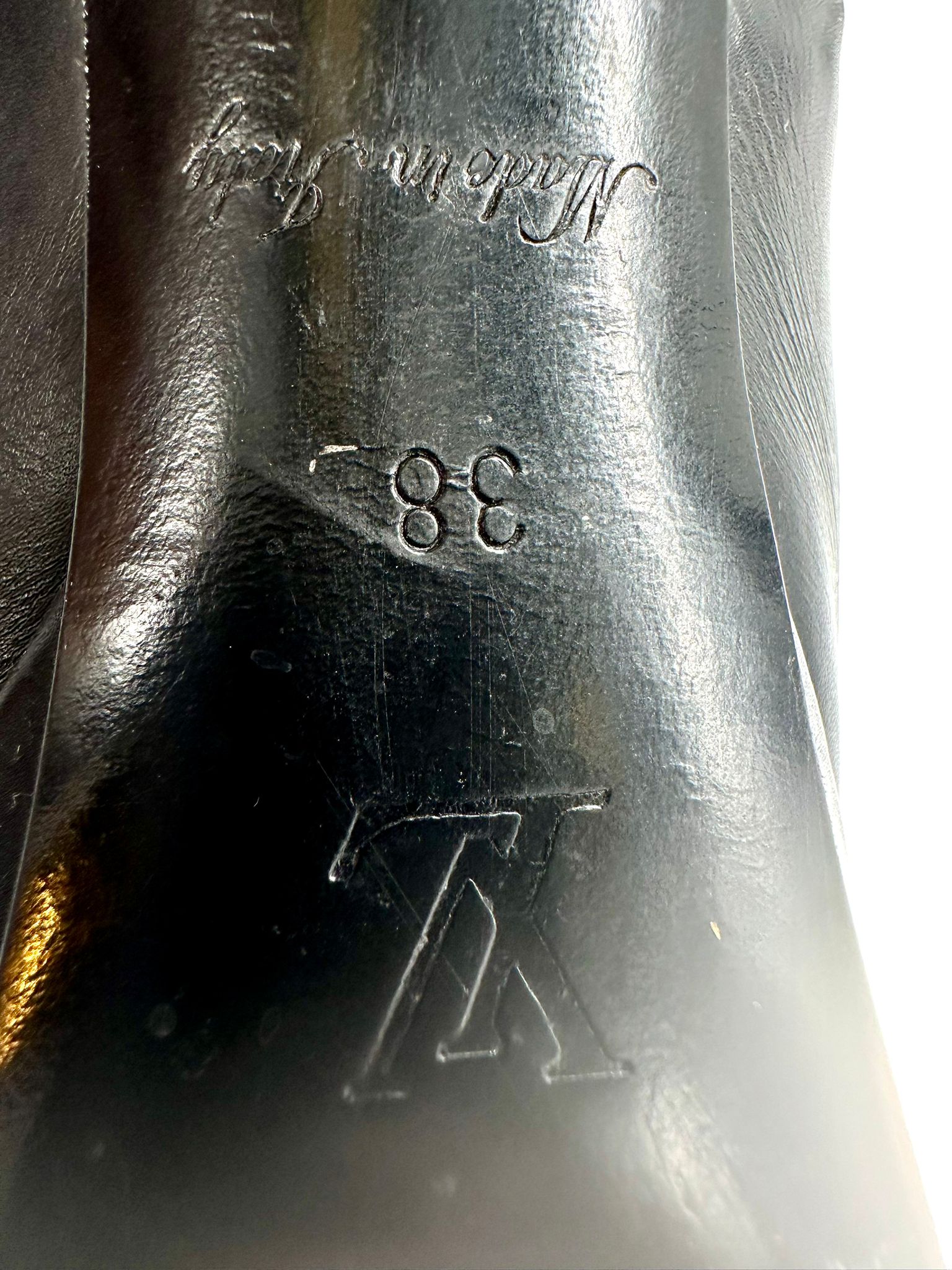 Botas Louis Vuitton de tacón alto