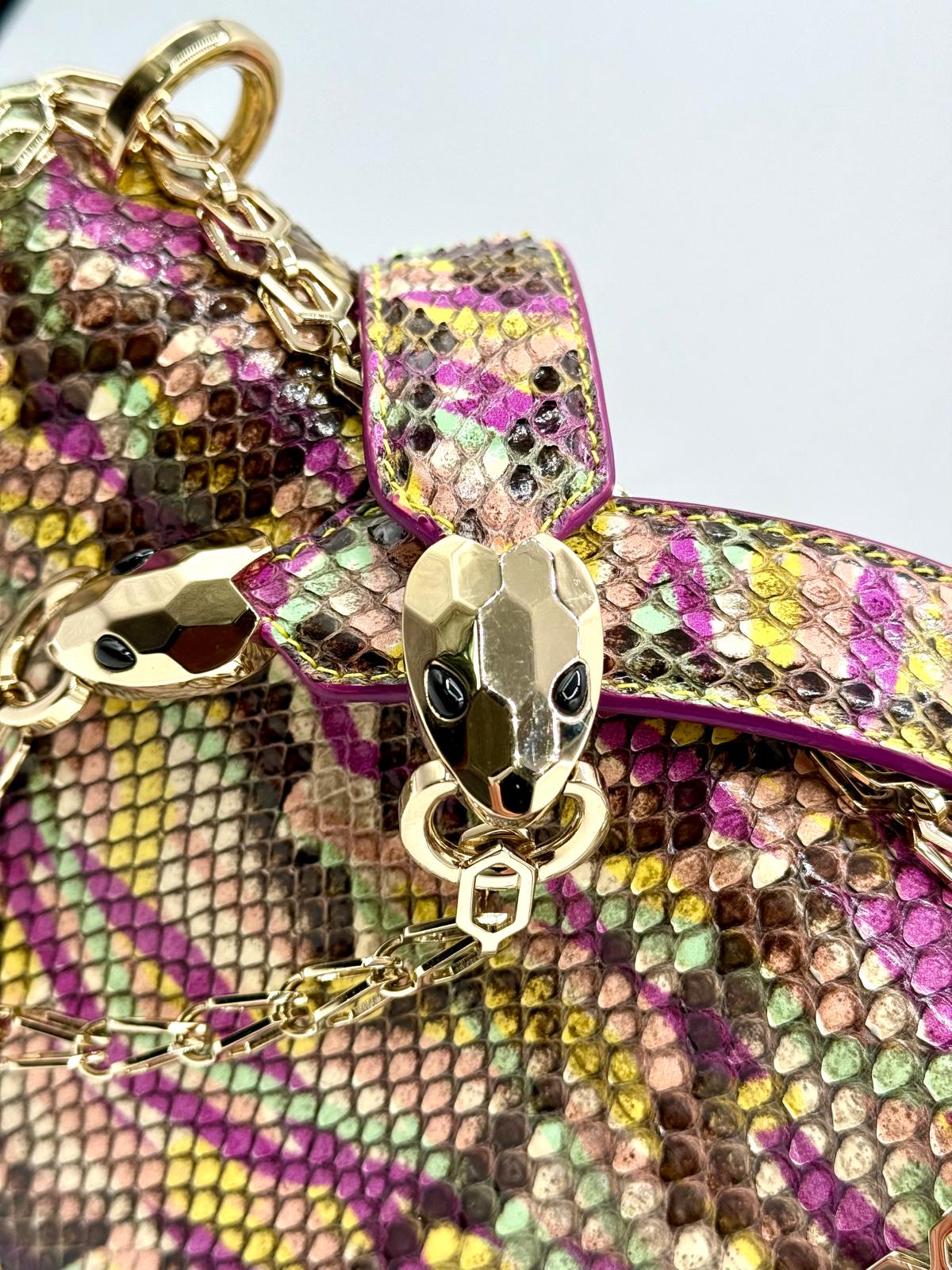 Bvlgari Serpenti Forever en piel de pitón