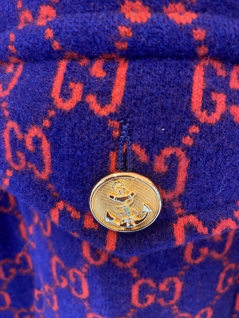 Capa lana larga Gucci