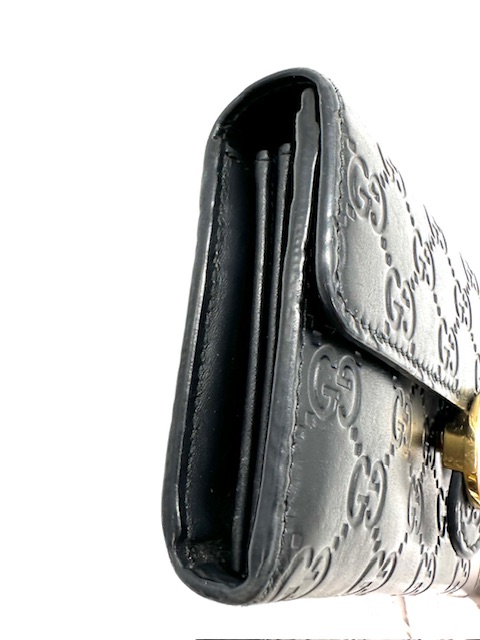 CARTERA GUCCI GG NEGRA