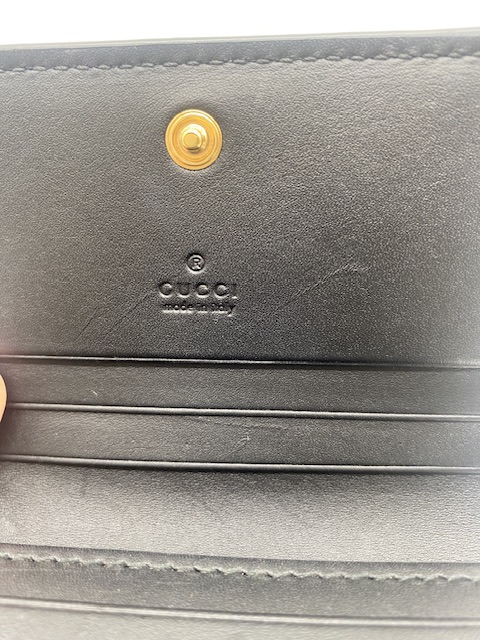 Cartera lona gucci